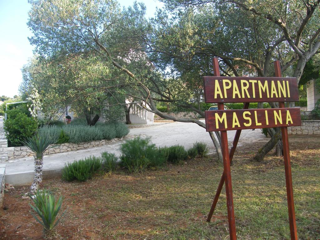 Apartments Maslina Lumbarda Exteriör bild
